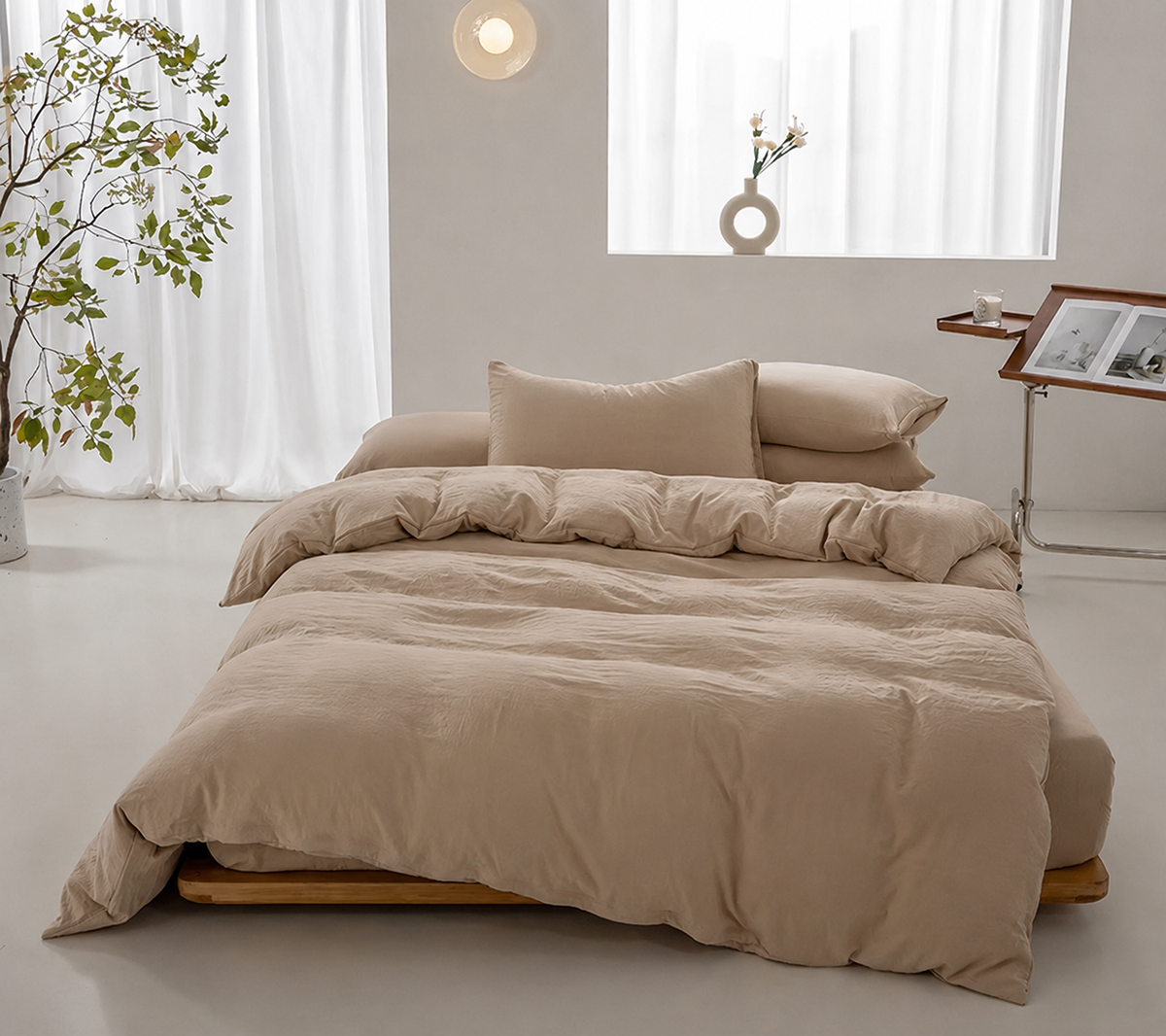 Housse de couette en coton Petit Biscuit – Atelier Somey