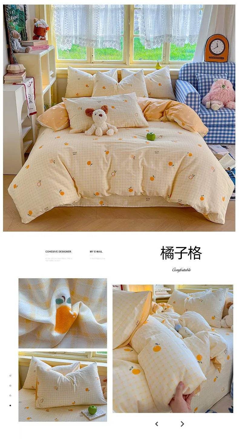 Housse de couette imprimée