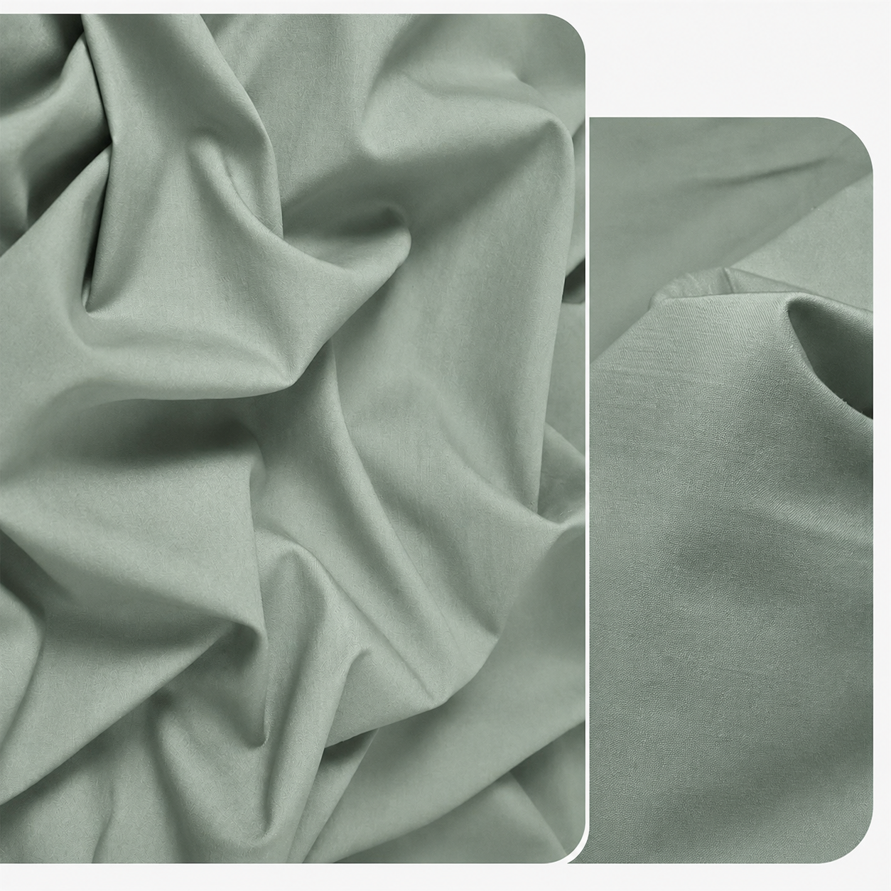 Housse de Couette en Coton Matcha