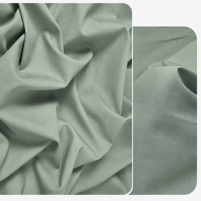 Housse de Couette en Coton Matcha