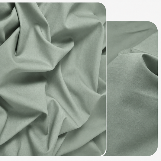Housse de Couette en Coton Matcha
