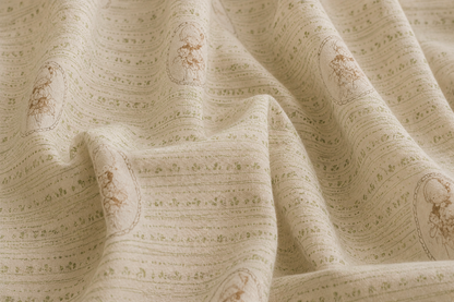 Parure de lit Madeleine de Proust – vue 2 – Atelier Somey