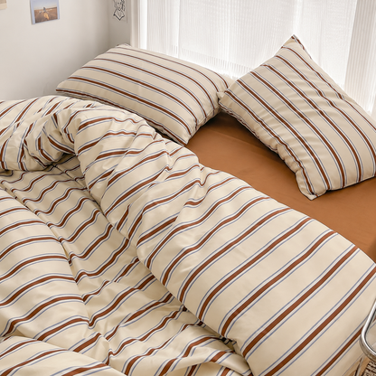 Parure de lit Club Palm Springs, housse de couette et taies d'oreiller assorties – Atelier Somey