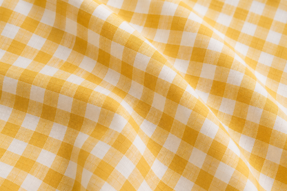 Parure de lit en coton - Vichy Soleil