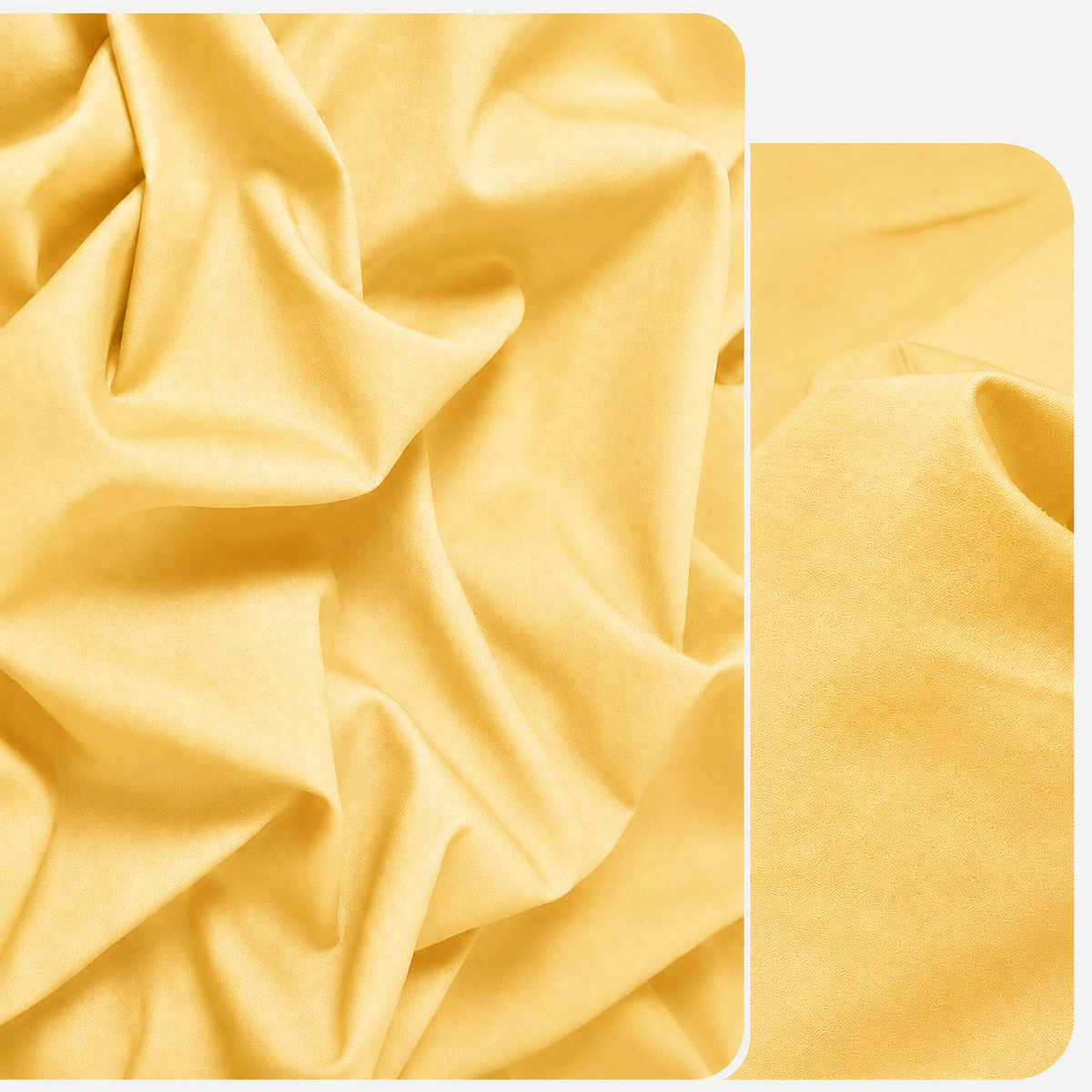 Housse de couette en coton Citron Meringué – vue 2 – Atelier Somey