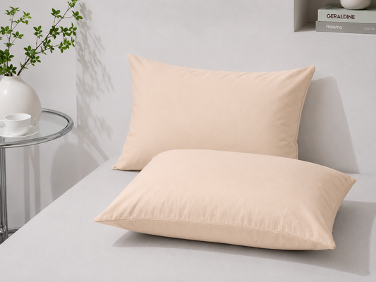 Taie-d'oreiller en coton - Sable Doux