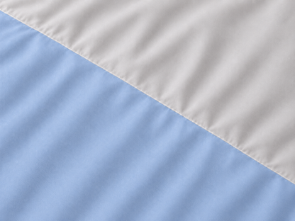 Parure de lit réversible en coton Ciel & Terre – vue 2 – Atelier Somey