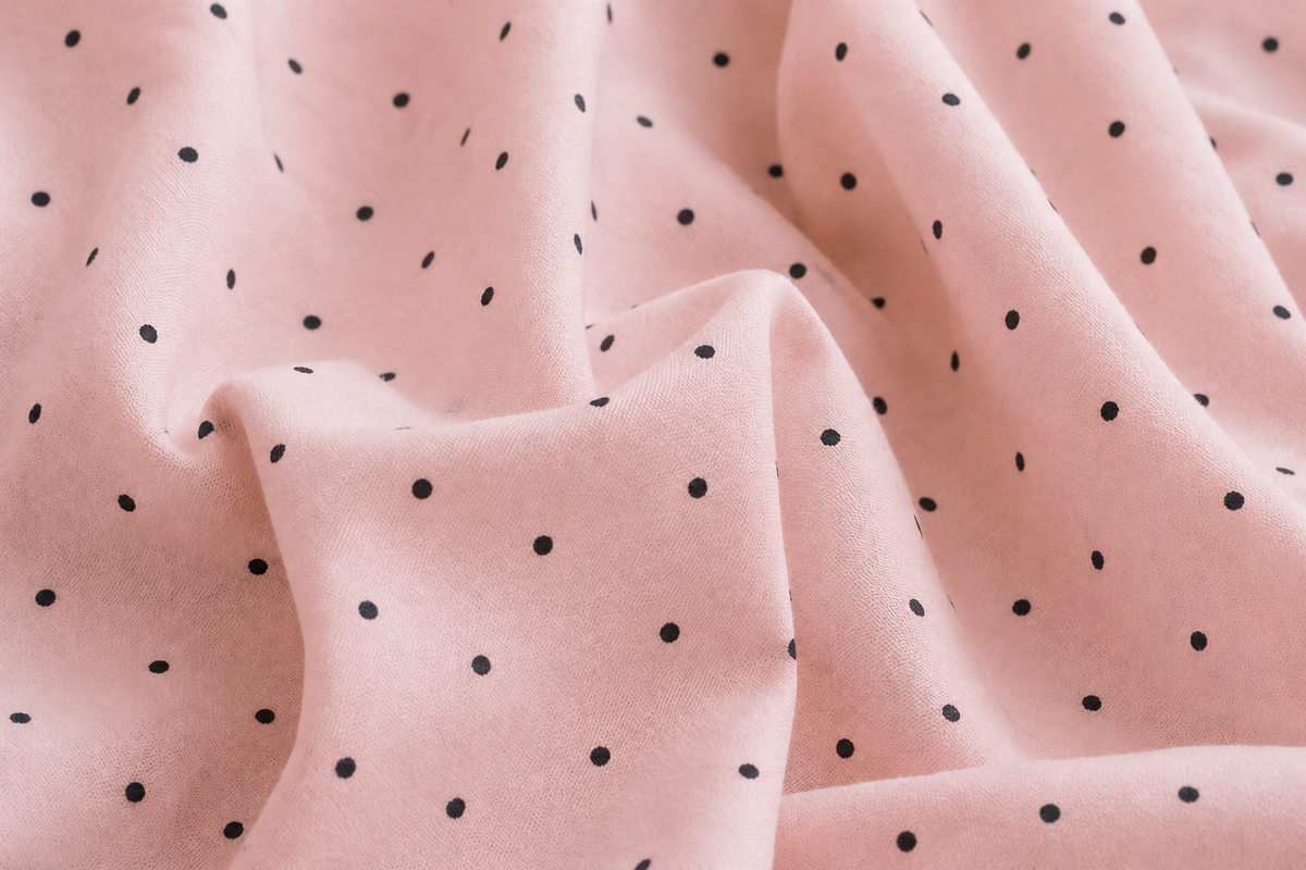 Parure de lit en coton Confetti Rosé – vue 2 – Atelier Somey