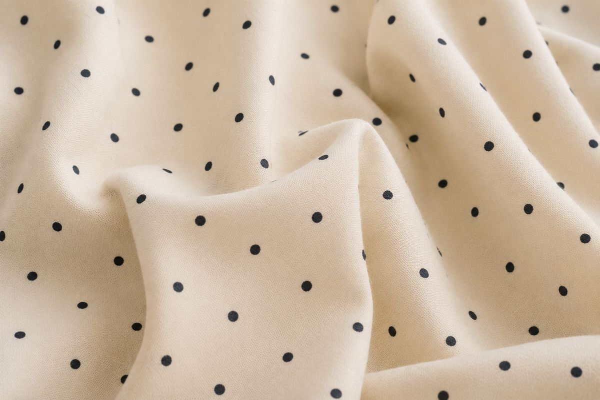 Parure de lit en coton Confetti Vanille – vue 2 – Atelier Somey