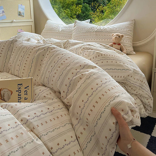 Housse de couette imprimé