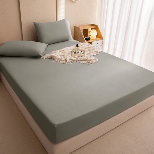 Drap Housse Impermeable grise