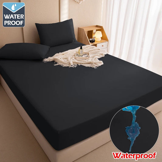 Drap Housse Impermeable noir