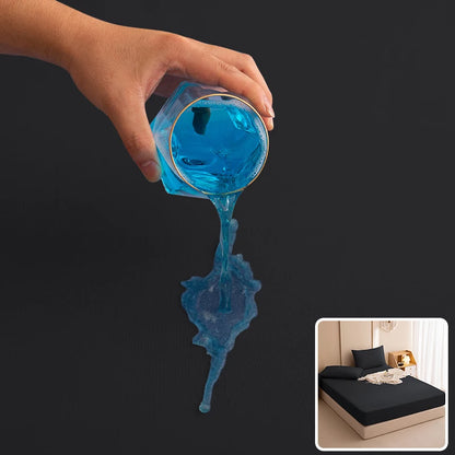 Drap Housse Impermeable noir