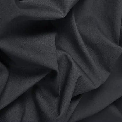 Housse de Couette en Coton Noir
