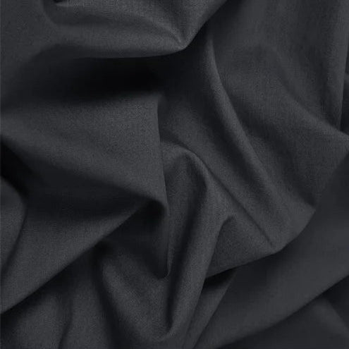 Housse de Couette en Coton Noir