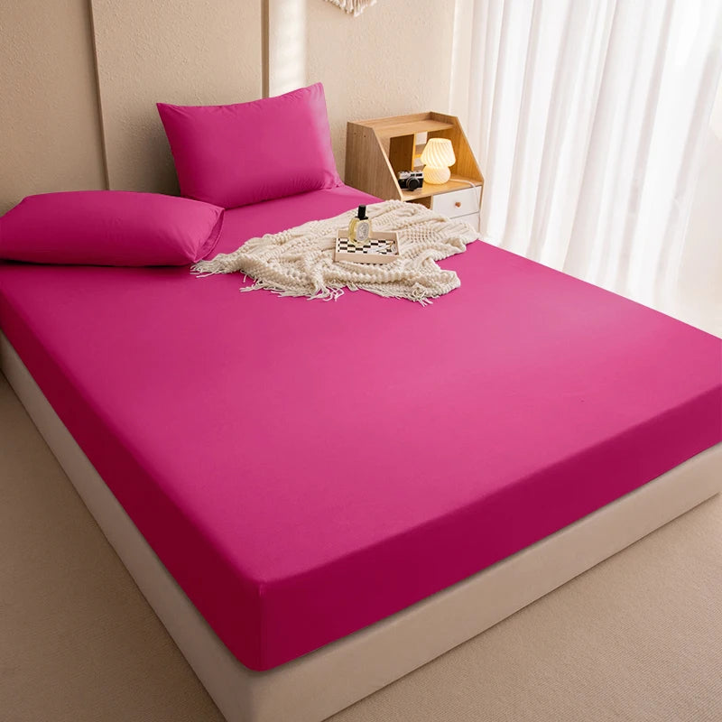 Drap Housse Impermeable Rose