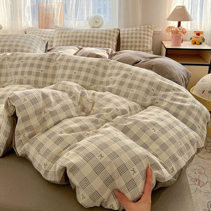 Housse de couette imprimé Ribon