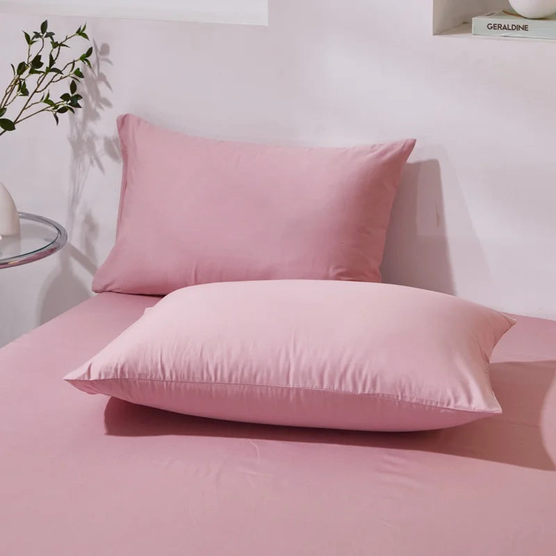 Coussin en coton  Rose
