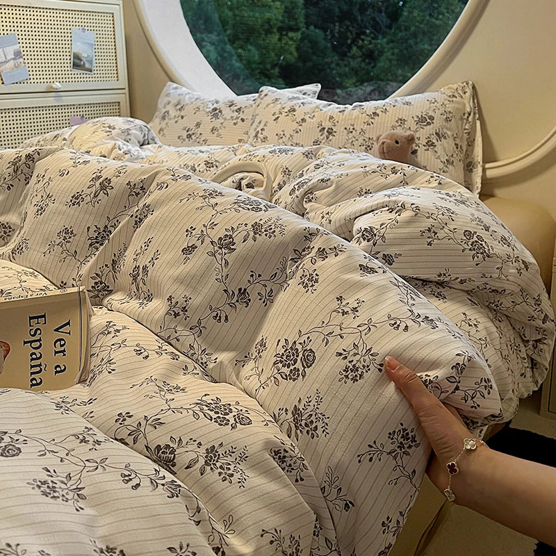 Housse de couette imprimé