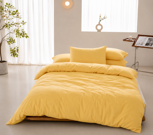 Housse de couette en coton - Citron Meringué